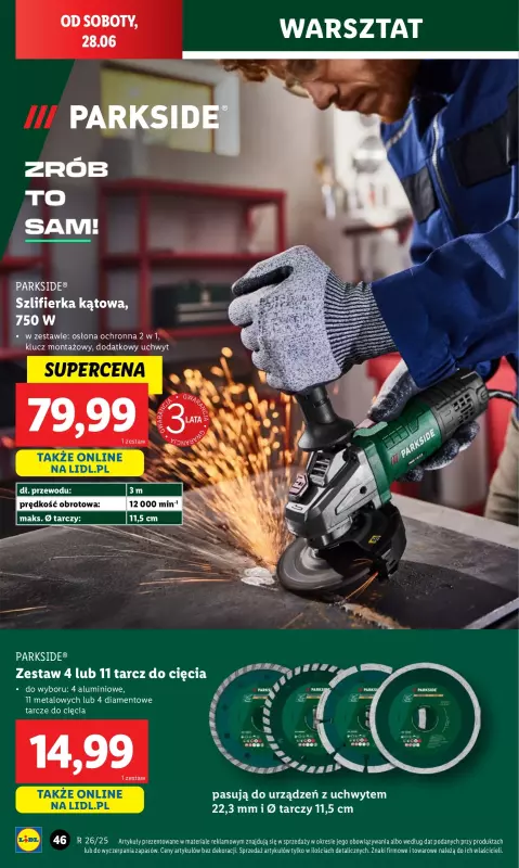 Lidl - gazetka promocyjna Katalog od poniedziałku 23.06 do niedzieli 29.06 - strona 48