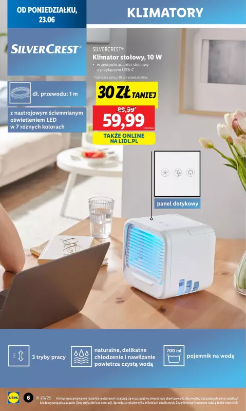 Lidl - gazetka promocyjna Katalog od poniedziałku 23.06 do niedzieli 29.06 - strona 6