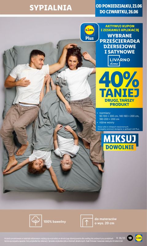 Lidl - gazetka promocyjna Katalog od poniedziałku 23.06 do niedzieli 29.06 - strona 19