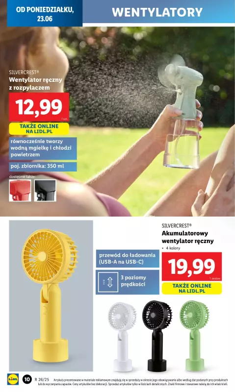 Lidl - gazetka promocyjna Katalog od poniedziałku 23.06 do niedzieli 29.06 - strona 10