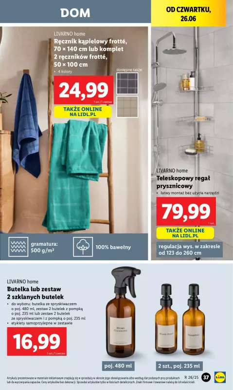 Lidl - gazetka promocyjna Katalog od poniedziałku 23.06 do niedzieli 29.06 - strona 39