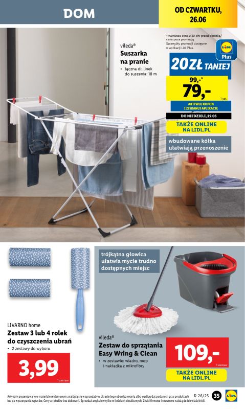 Lidl - gazetka promocyjna Katalog od poniedziałku 23.06 do niedzieli 29.06 - strona 37