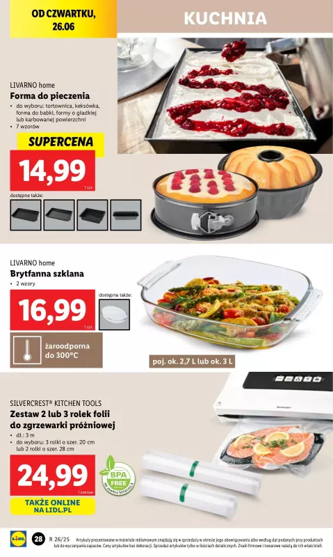 Lidl - gazetka promocyjna Katalog od poniedziałku 23.06 do niedzieli 29.06 - strona 30