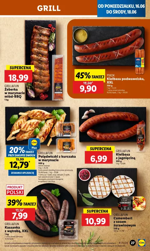 Lidl - gazetka promocyjna Oferta od poniedziałku od poniedziałku 16.06 do środy 18.06 - strona 31