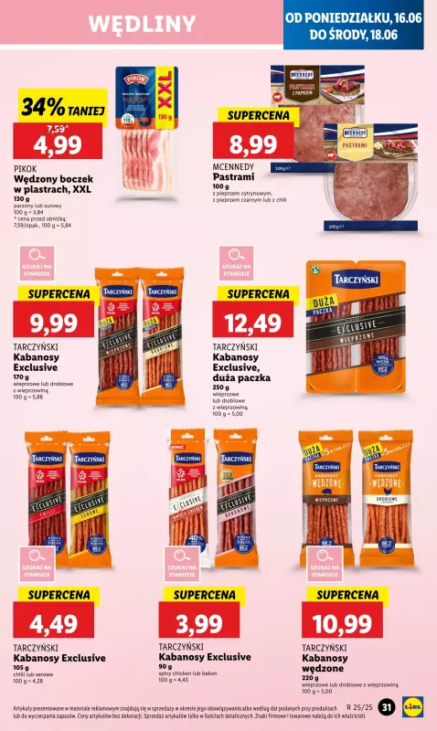 Lidl - gazetka promocyjna Oferta od poniedziałku od poniedziałku 16.06 do środy 18.06 - strona 35