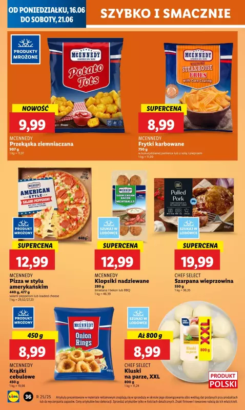 Lidl - gazetka promocyjna Oferta od poniedziałku od poniedziałku 16.06 do środy 18.06 - strona 44