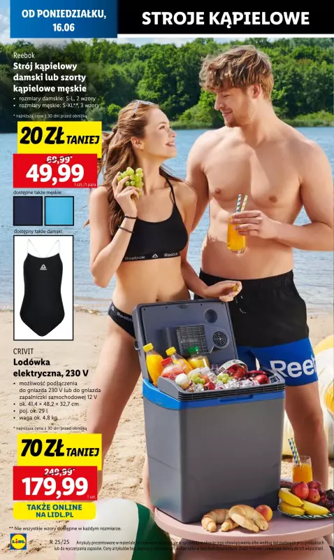 Lidl - gazetka promocyjna Oferta od poniedziałku od poniedziałku 16.06 do środy 18.06 - strona 20
