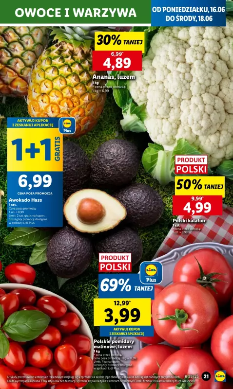 Lidl - gazetka promocyjna Oferta od poniedziałku od poniedziałku 16.06 do środy 18.06 - strona 25