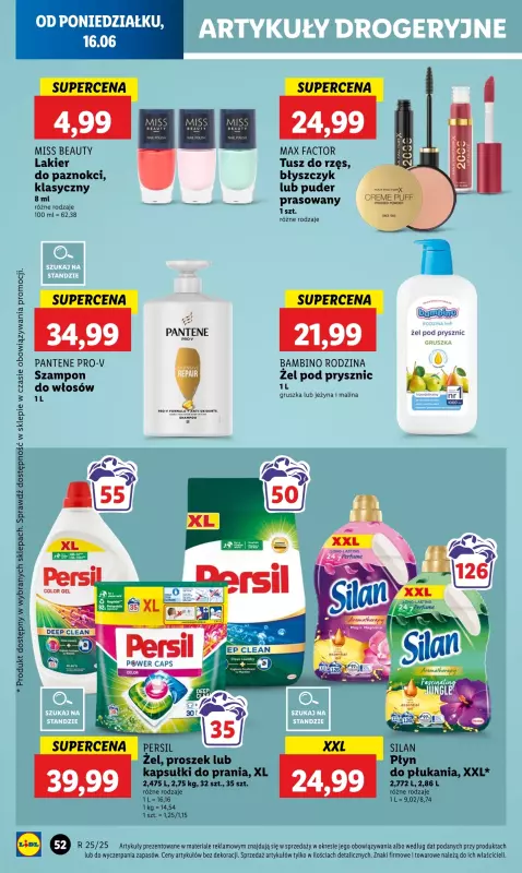Lidl - gazetka promocyjna Oferta od poniedziałku od poniedziałku 16.06 do środy 18.06 - strona 62