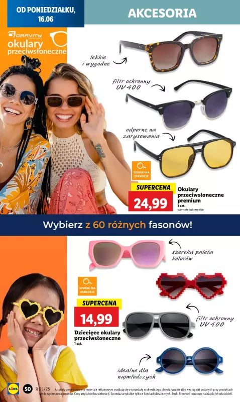 Lidl - gazetka promocyjna Oferta od poniedziałku od poniedziałku 16.06 do środy 18.06 - strona 60