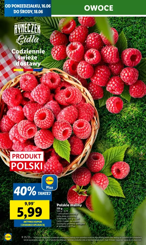 Lidl - gazetka promocyjna Oferta od poniedziałku od poniedziałku 16.06 do środy 18.06 - strona 22