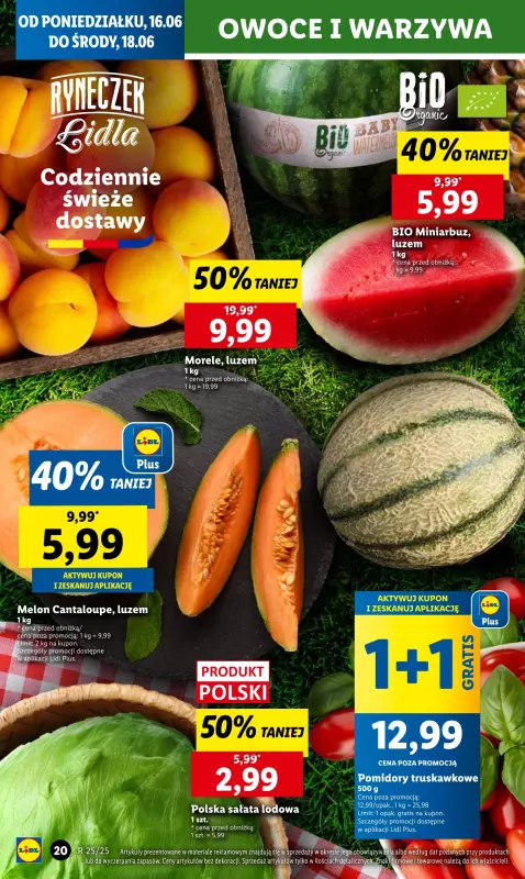 Lidl - gazetka promocyjna Oferta od poniedziałku od poniedziałku 16.06 do środy 18.06 - strona 24