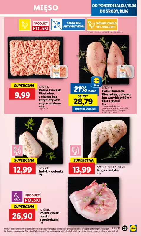 Lidl - gazetka promocyjna Oferta od poniedziałku od poniedziałku 16.06 do środy 18.06 - strona 29