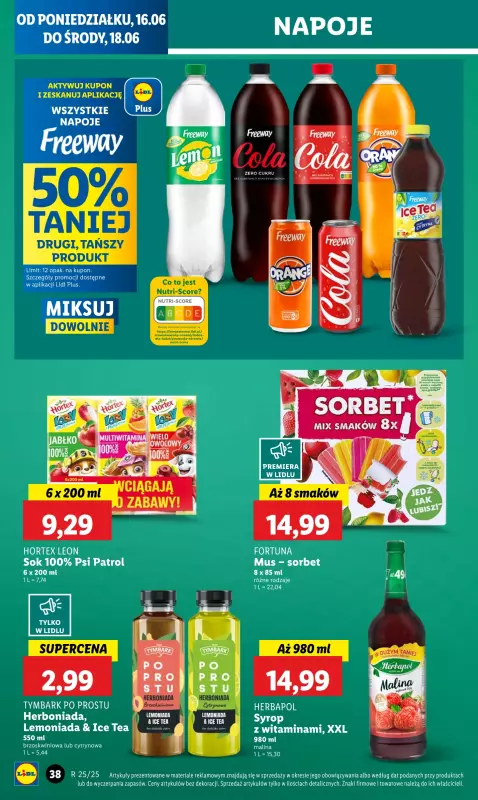 Lidl - gazetka promocyjna Oferta od poniedziałku od poniedziałku 16.06 do środy 18.06 - strona 46