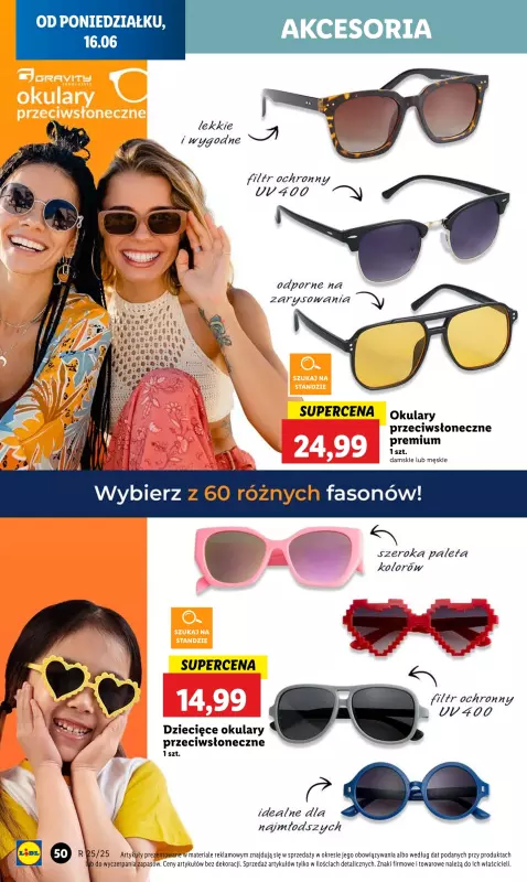 Lidl - gazetka promocyjna Oferta od poniedziałku od poniedziałku 16.06 do środy 18.06 - strona 60