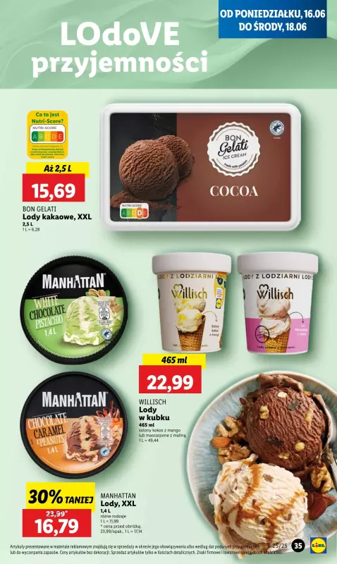 Lidl - gazetka promocyjna Oferta od poniedziałku od poniedziałku 16.06 do środy 18.06 - strona 41