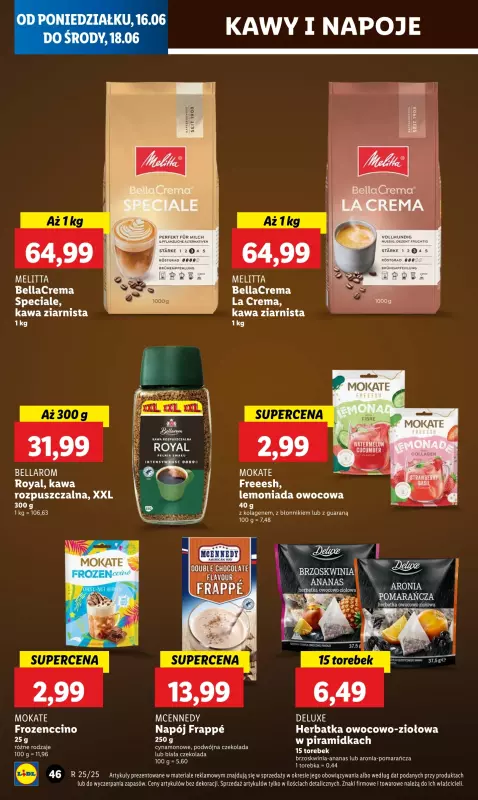Lidl - gazetka promocyjna Oferta od poniedziałku od poniedziałku 16.06 do środy 18.06 - strona 56