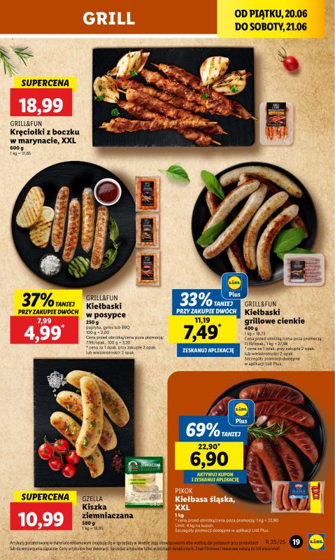 Lidl - gazetka promocyjna Oferta od piątku od piątku 20.06 do soboty 21.06 - strona 25