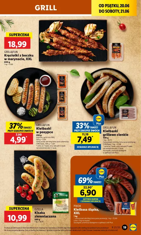 Lidl - gazetka promocyjna Oferta od piątku od piątku 20.06 do soboty 21.06 - strona 25