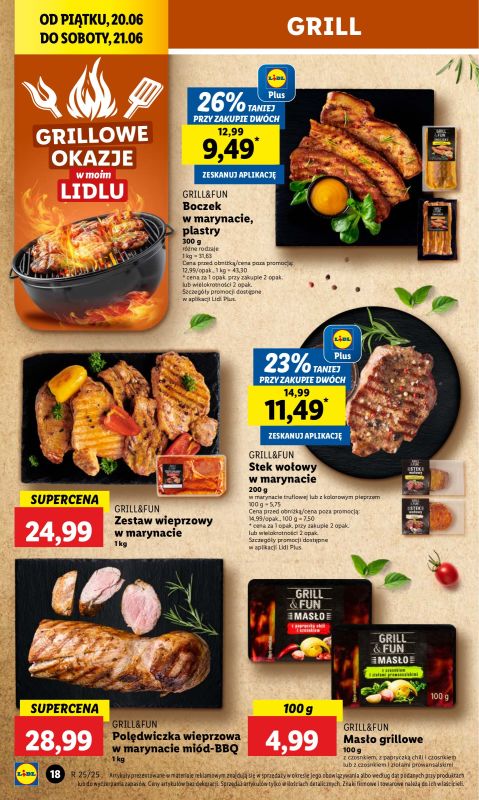 Lidl - gazetka promocyjna Oferta od piątku od piątku 20.06 do soboty 21.06 - strona 24