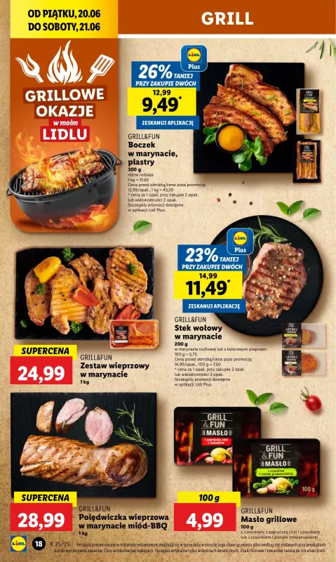 Lidl - gazetka promocyjna Oferta od piątku od piątku 20.06 do soboty 21.06 - strona 24