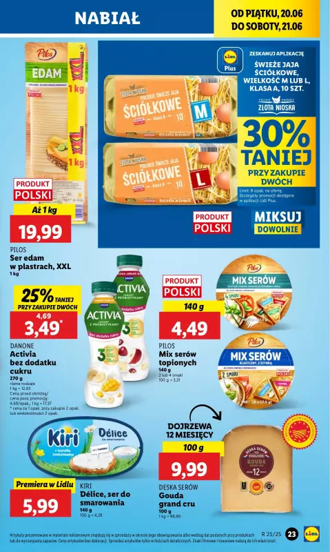 Lidl - gazetka promocyjna Oferta od piątku od piątku 20.06 do soboty 21.06 - strona 29