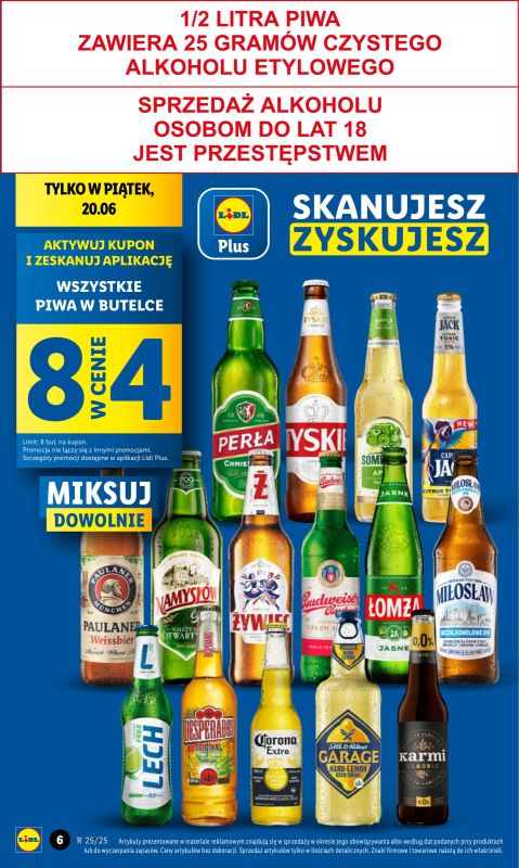 Lidl - gazetka promocyjna Oferta od piątku od piątku 20.06 do soboty 21.06 - strona 8