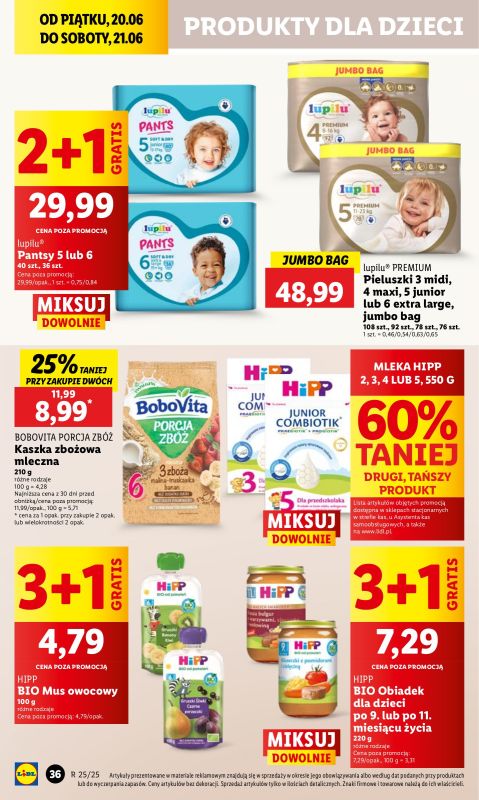 Lidl - gazetka promocyjna Oferta od piątku od piątku 20.06 do soboty 21.06 - strona 46