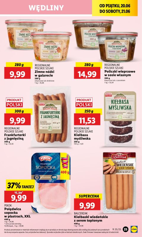 Lidl - gazetka promocyjna Oferta od piątku od piątku 20.06 do soboty 21.06 - strona 33