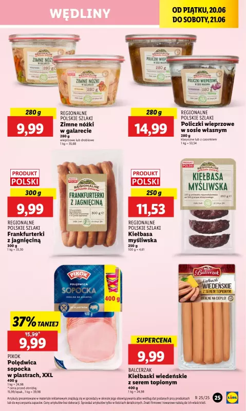 Lidl - gazetka promocyjna Oferta od piątku od piątku 20.06 do soboty 21.06 - strona 33