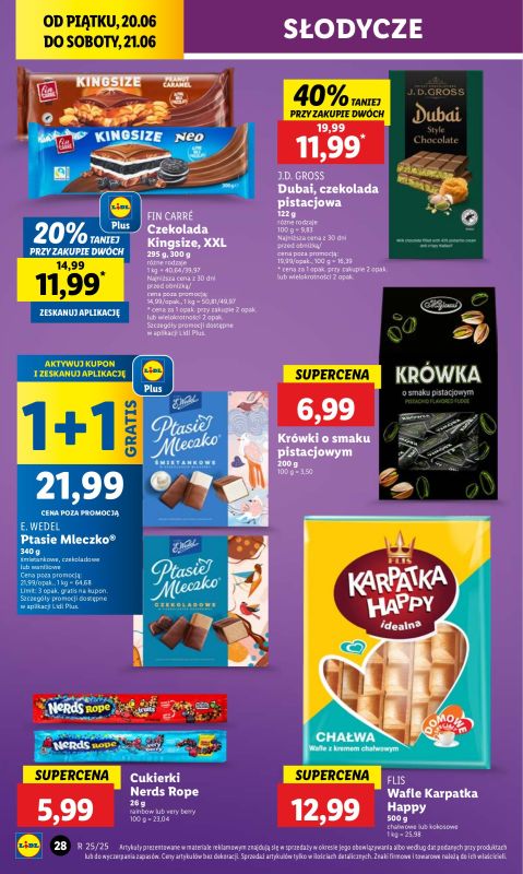 Lidl - gazetka promocyjna Oferta od piątku od piątku 20.06 do soboty 21.06 - strona 38