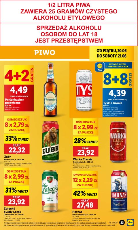 Lidl - gazetka promocyjna Oferta od piątku od piątku 20.06 do soboty 21.06 - strona 43