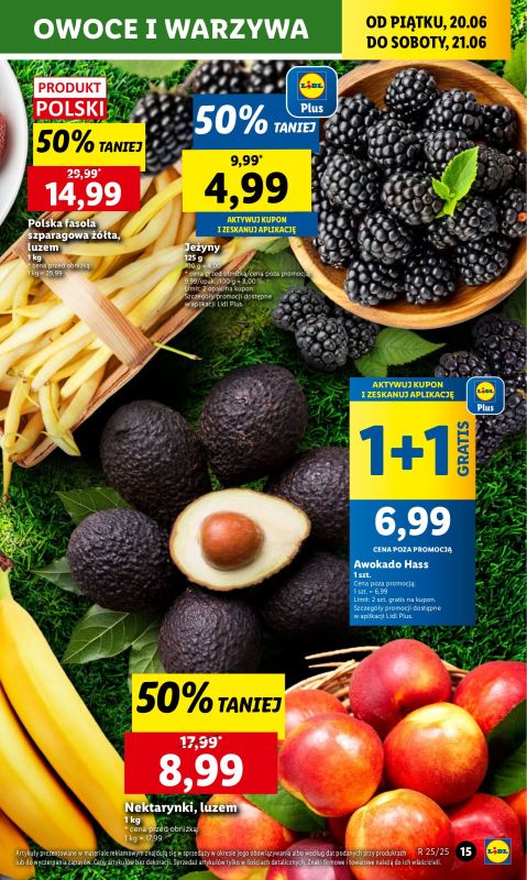 Lidl - gazetka promocyjna Oferta od piątku od piątku 20.06 do soboty 21.06 - strona 21