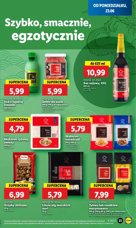 Lidl - gazetka promocyjna Oferta od poniedziałku od poniedziałku 23.06 do środy 25.06 - strona 27