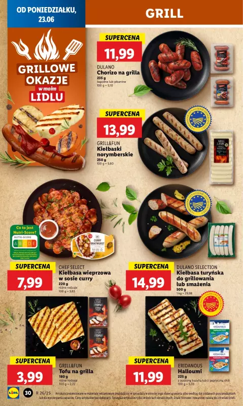 Lidl - gazetka promocyjna Oferta od poniedziałku od poniedziałku 23.06 do środy 25.06 - strona 32