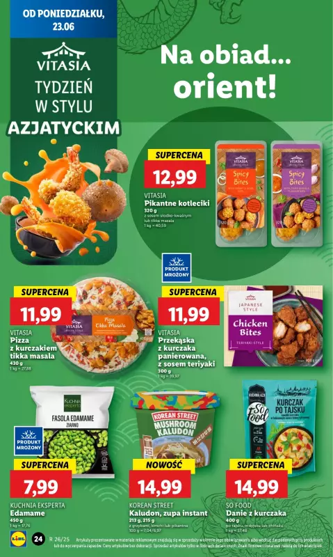 Lidl - gazetka promocyjna Oferta od poniedziałku od poniedziałku 23.06 do środy 25.06 - strona 26