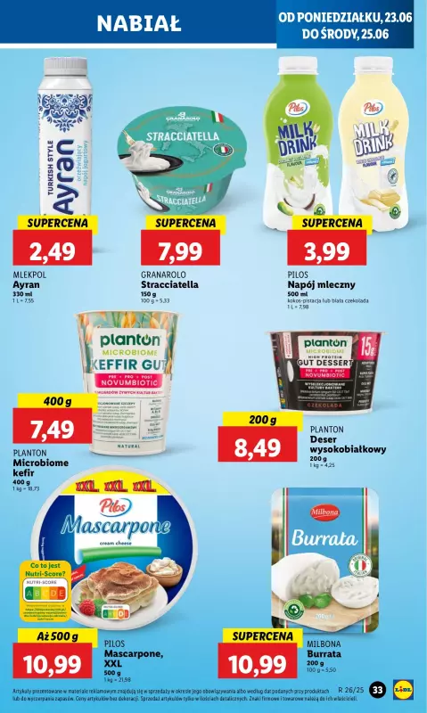 Lidl - gazetka promocyjna Oferta od poniedziałku od poniedziałku 23.06 do środy 25.06 - strona 35