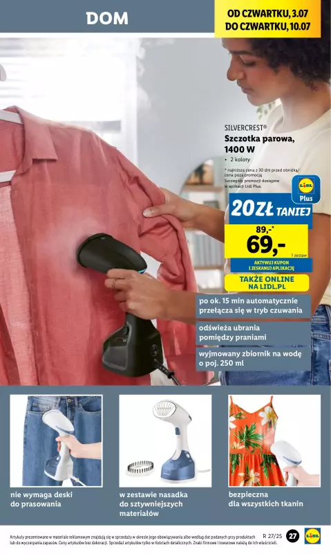 Lidl - gazetka promocyjna Katalog od poniedziałku 30.06 do soboty 05.07 - strona 27