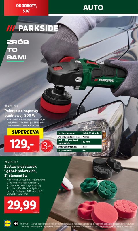 Lidl - gazetka promocyjna Katalog od poniedziałku 30.06 do soboty 05.07 - strona 46