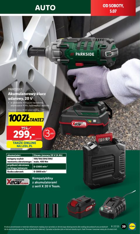 Lidl - gazetka promocyjna Katalog od poniedziałku 30.06 do soboty 05.07 - strona 41
