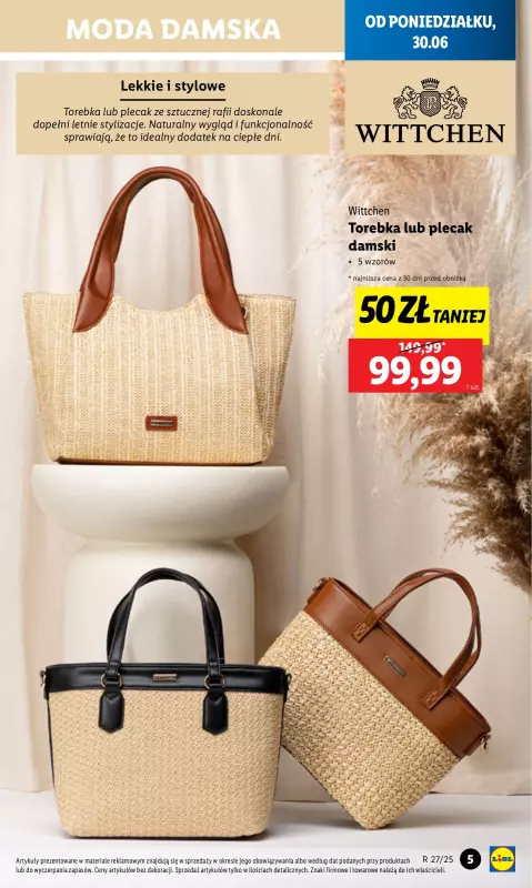 Lidl - gazetka promocyjna Katalog od poniedziałku 30.06 do soboty 05.07 - strona 5