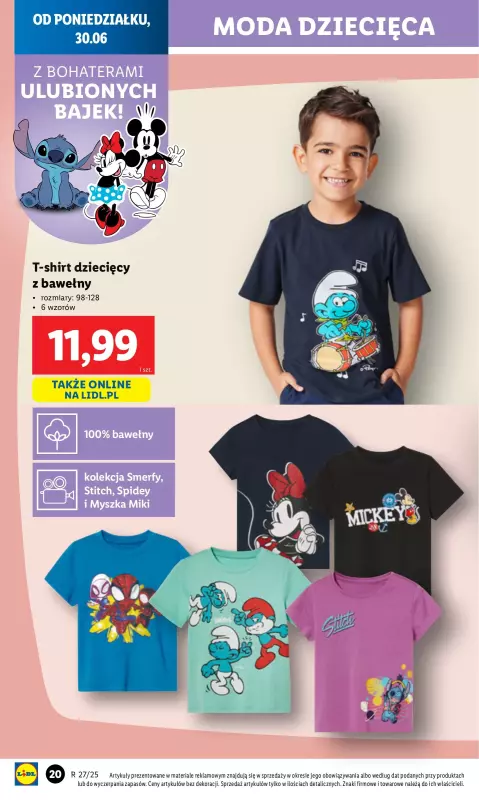 Lidl - gazetka promocyjna Katalog od poniedziałku 30.06 do soboty 05.07 - strona 20