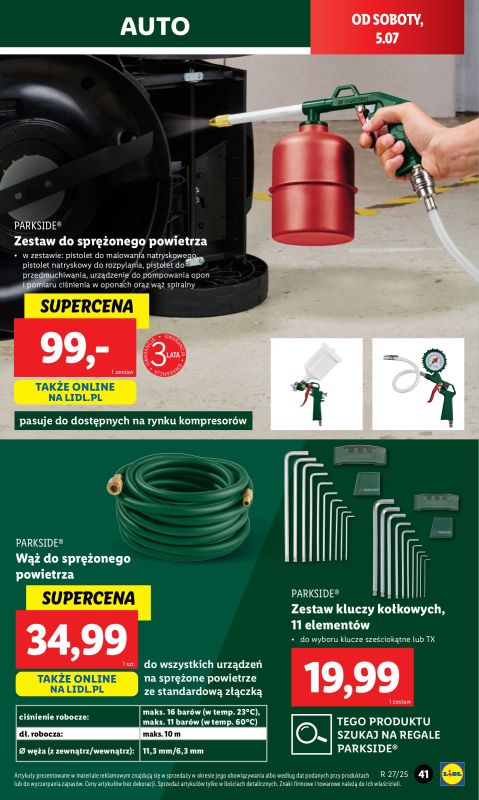 Lidl - gazetka promocyjna Katalog od poniedziałku 30.06 do soboty 05.07 - strona 43