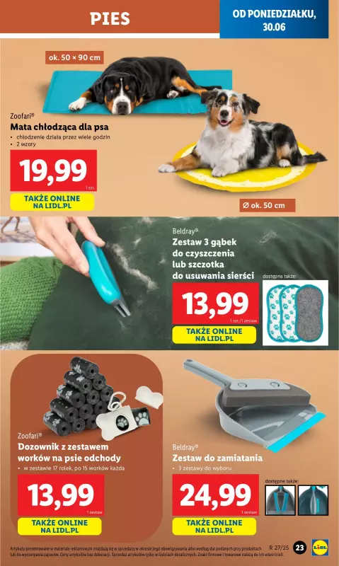 Lidl - gazetka promocyjna Katalog od poniedziałku 30.06 do soboty 05.07 - strona 23