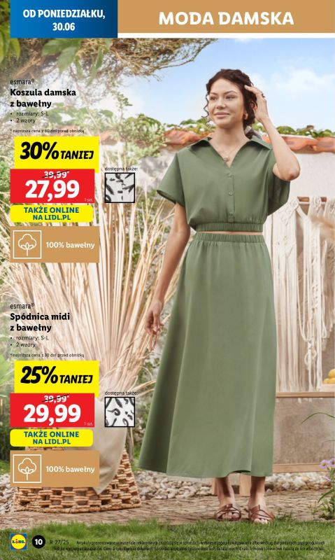 Lidl - gazetka promocyjna Katalog od poniedziałku 30.06 do soboty 05.07 - strona 10
