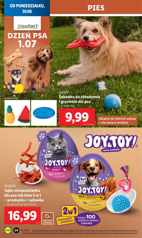 Lidl - gazetka promocyjna Katalog od poniedziałku 30.06 do soboty 05.07 - strona 24