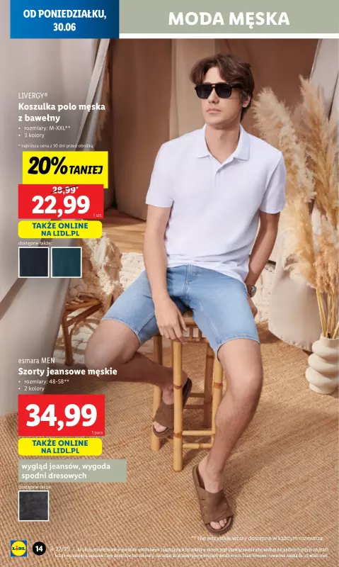 Lidl - gazetka promocyjna Katalog od poniedziałku 30.06 do soboty 05.07 - strona 14