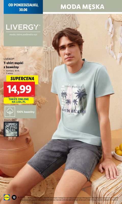 Lidl - gazetka promocyjna Katalog od poniedziałku 30.06 do soboty 05.07 - strona 12