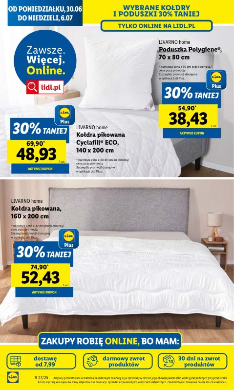 Lidl - gazetka promocyjna Katalog od poniedziałku 30.06 do soboty 05.07 - strona 34