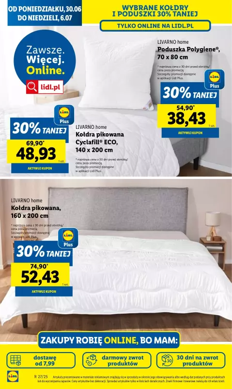 Lidl - gazetka promocyjna Katalog od poniedziałku 30.06 do soboty 05.07 - strona 34